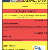 3,10 maggio – Serate Racconti: “Teologi Scomodi”