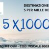 5×1000 a Cam To Me Codice fiscale 90032600125
